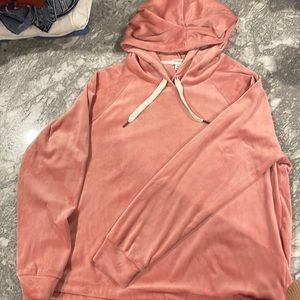JCrew Velour Hoodie